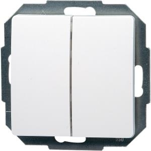 Kopp Einsatz Wechselschalter Paris Weiß 650302080 (650302080)