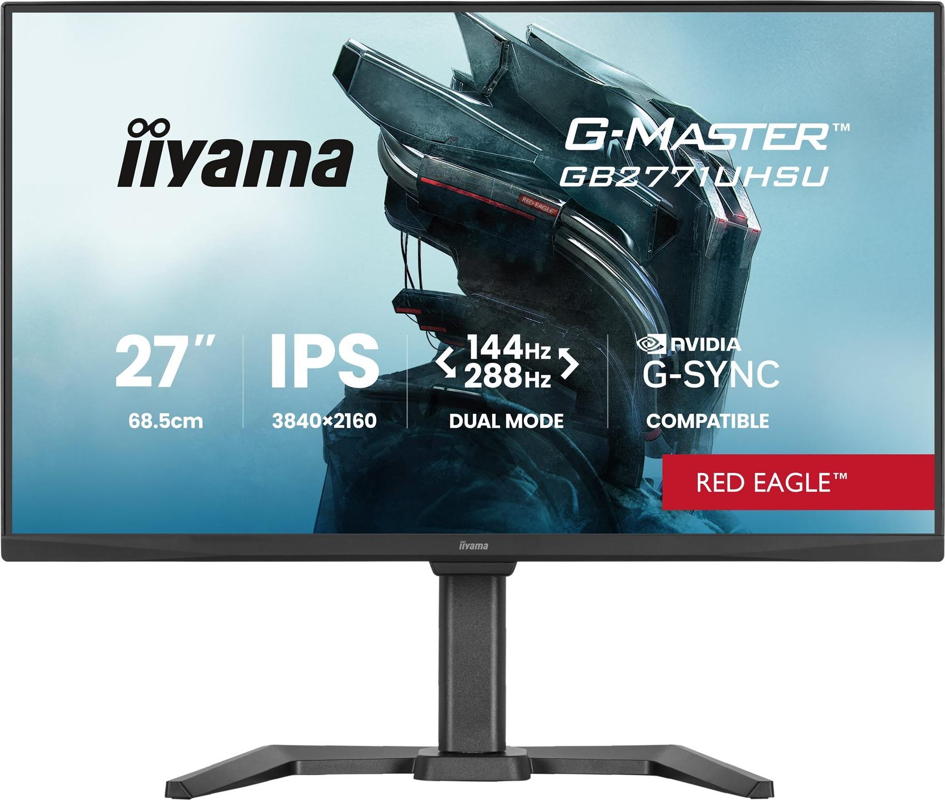 Iiyama G-MASTER GB2771UHSU-B1 27" 4K UHD IPS 144 Hz Schwarz