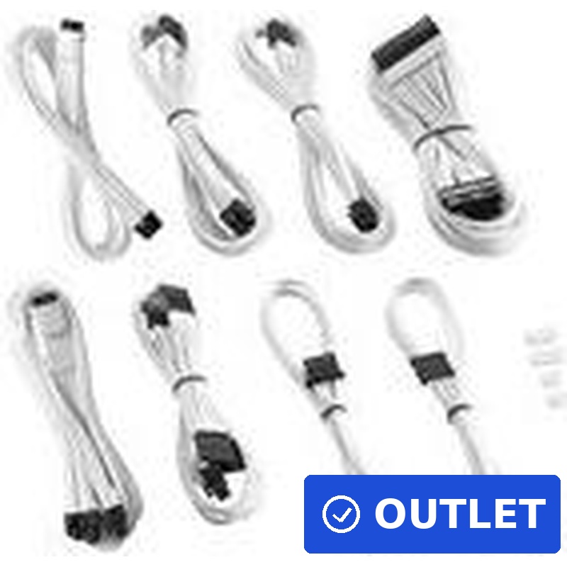 CableMod RT-Series Pro ModMesh Sleeved 12VHPWR StealthSense (CM-PRTS-16X2KIT-NKW-R)