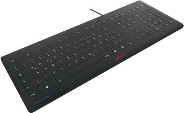 CHERRY JK-8502EU-2 Tastatur USB QWERTY Englisch Schwarz (JK-8502EU-2)