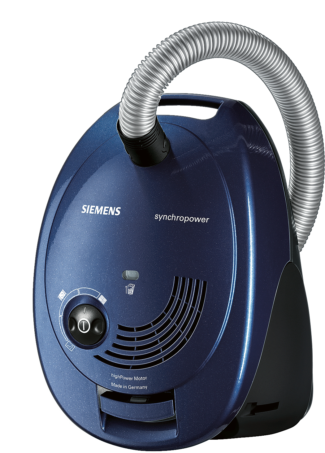 Siemens Synchropower VS06A111 Staubsauger Kanister Mitternachtsblau