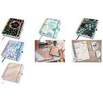 sigel BuJo Buchkalender Jolie "Glittery Joy" Blattgröße: 168 x 210 mm, Kalendarium: 1 Tag auf 2 Seiten, - 1 Stück (JP205)