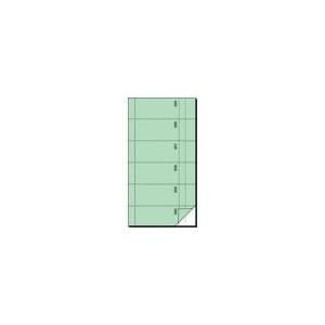 sigel Formularbuch "Bonbuch", 105 x 200 mm, blau 360 Abrisse, mit Blaupapier, 2 x 60 Blatt (BO075)