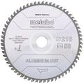 Metabo ALUMINIUM CUT PROFESSIONAL 628447000 Kreissägeblatt 254 x 30 x 2 mm Zähneanzahl: 72 1 St. (628447000)