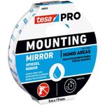 tesa Mounting PRO Spiegel 66952-00001-00 Montageband Weiß (L x B) 5 m x 19 mm 1 St. (66952-00001-00)