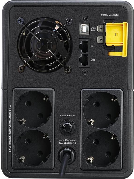 APC Back-UPS BX Series BX2200MI-GR USV Line-Interaktiv 2200 VA 1200 W Schwarz