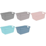 keeeper Wäschewanne "aenna", Breite: 650 mm, nordic-pink stabil, pflegeleicht, zwei Griffe, Material: PP, - 1 Stück (1078658100000)