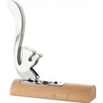 Alessi AB13 "Scoiattolo" Nußknacker aus Edelstahl glänzend poliert und Holz (AB13)