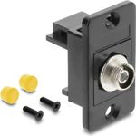 DELOCK Panel Mount FC Simplex Buchse zu Buchse schwarz (91189)
