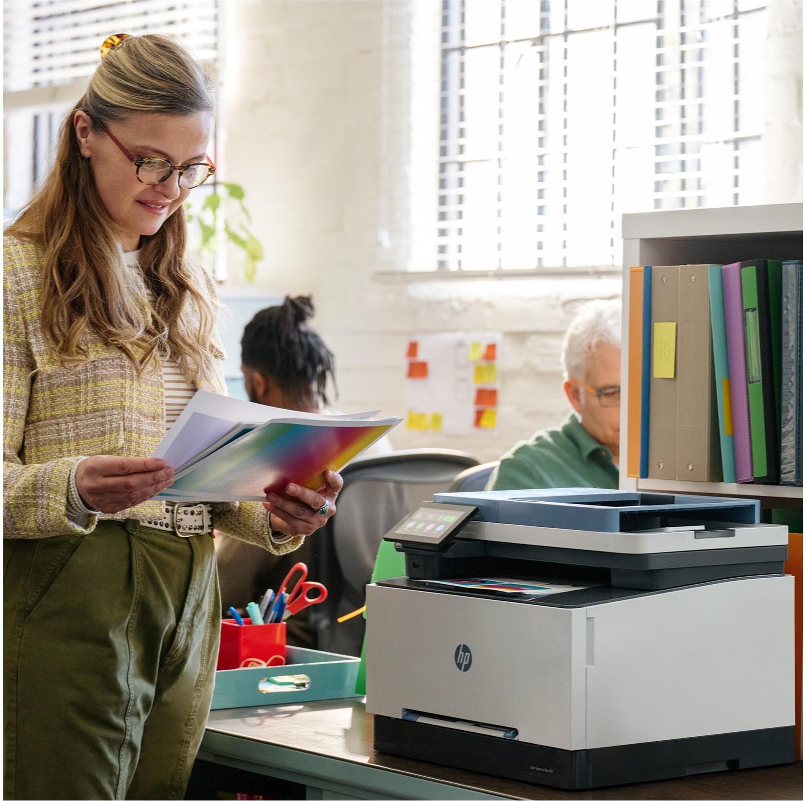HP Color LaserJet Pro MFP 3302fdwg 25 Seiten/Min 600 x 600 DPI Blau