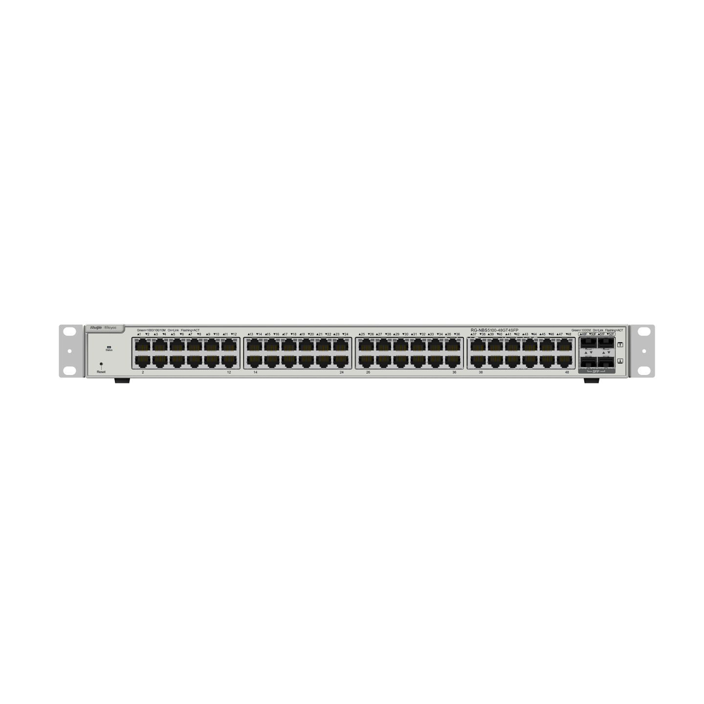 Reyee RG-NBS5100-48GT4SFP L3 Managed Switch 48x Gigabit 4x SFP Schwarz
