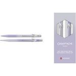 CARAN D'ACHE Schreibgeräte-Set BLOOMING LAVENDER Farbverlauf von Flieder nach Grau, Inhalt: je 1x - 1 Stück (8490.707)