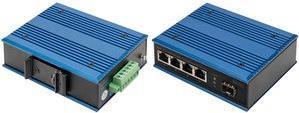 Digitus 4-port 10/100/1000BASE-TX+1000Base-FX Industrial PoE Switch (DN-651135)