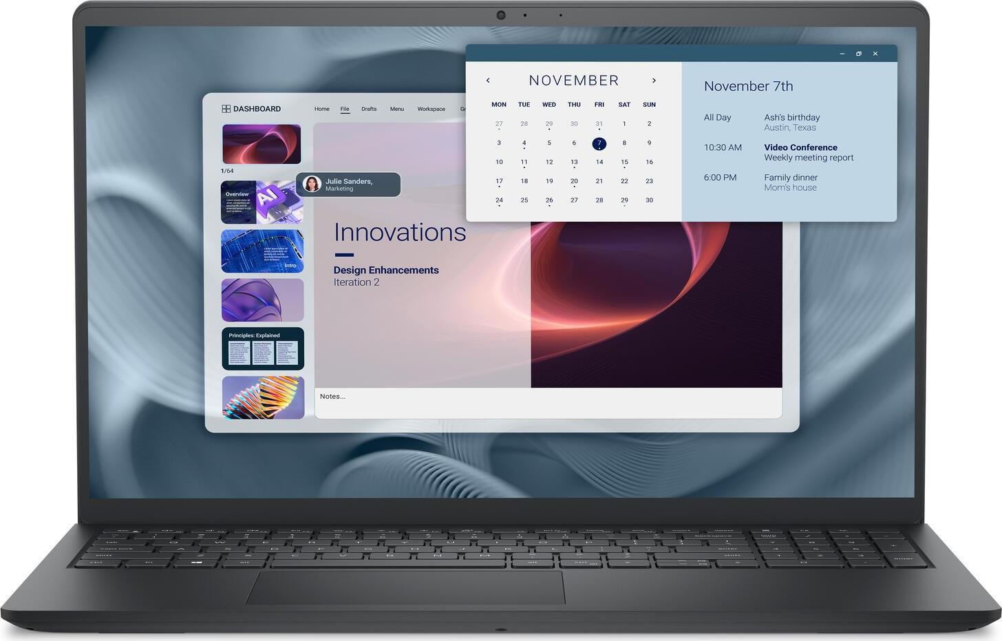 Dell Pro 15 Essential PV15250 15.6" Intel Core i7 1355U 16 GB RAM 1 TB SSD Carbon Black