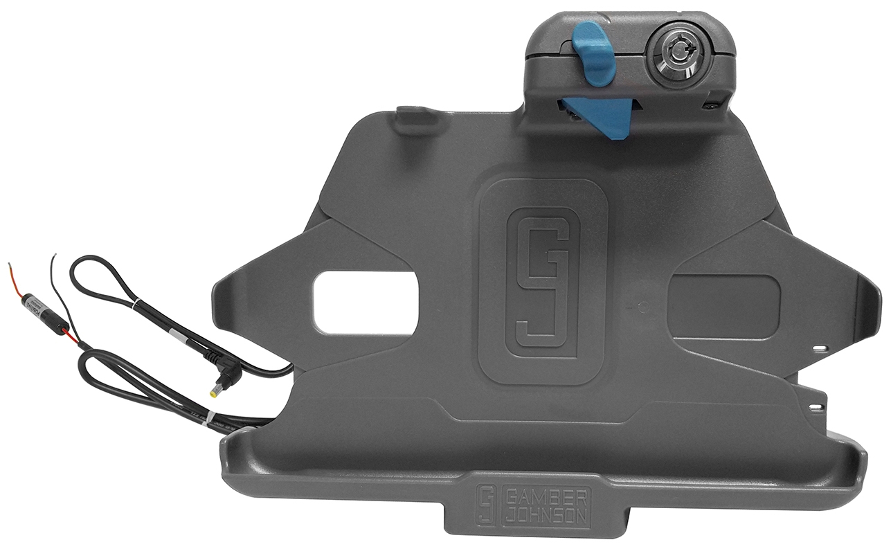 Gamber-Johnson Dockingstation für Samsung Galaxy Tab Active2 Dual USB Bare Wire Schwarz
