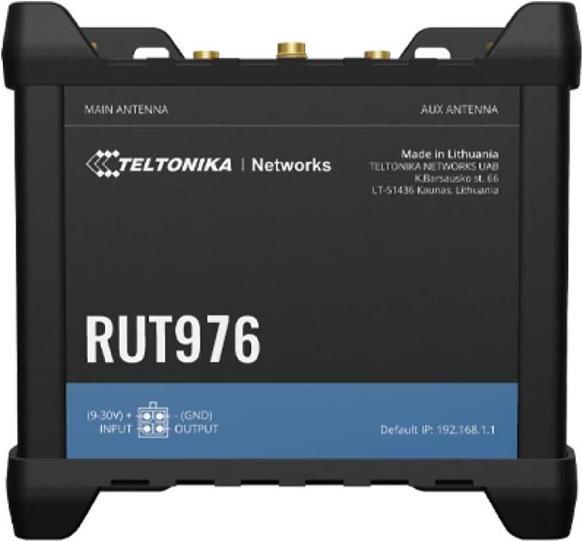 Teltonika · Router · RUT976 · Redcap 5G Router (RUT976000000)