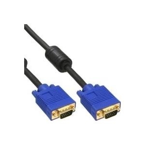 InLine S-VGA Kabel Premium, 15pol HD St/St - black, 0,5m (17805S)