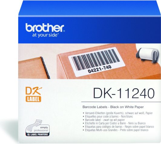 Brother DK-11240 Schwarz auf Weiß (DK-11240)
