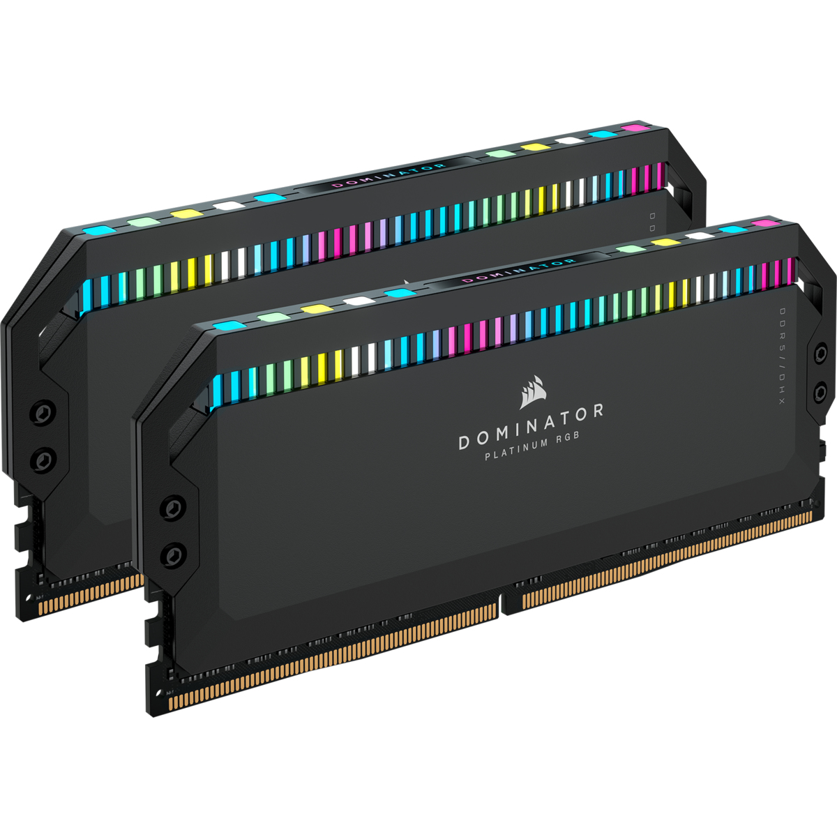Corsair Dominator Platinum RGB DDR5 Kit 64 GB (2 x 32 GB) 6400 MT/s CL32 Schwarz