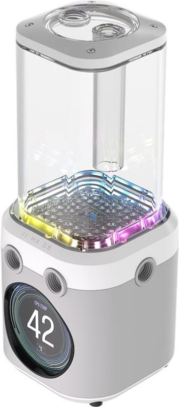 Corsair iCUE Link XD6 RGB Elite LCD Pumpe Reservoir Combo - weiß (CX-9040016-WW)