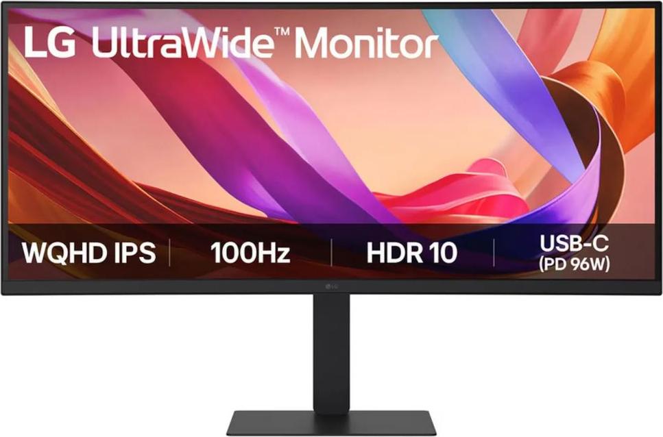 LG UltraWide 34U650A-B 86,4cm (34") WQHD IPS Curved Office Monitor 21:9 HDMI/DP/USB-C PD96W 100Hz 5ms [Energieklasse F] (34U650A-B.AEU) (geöffnet)