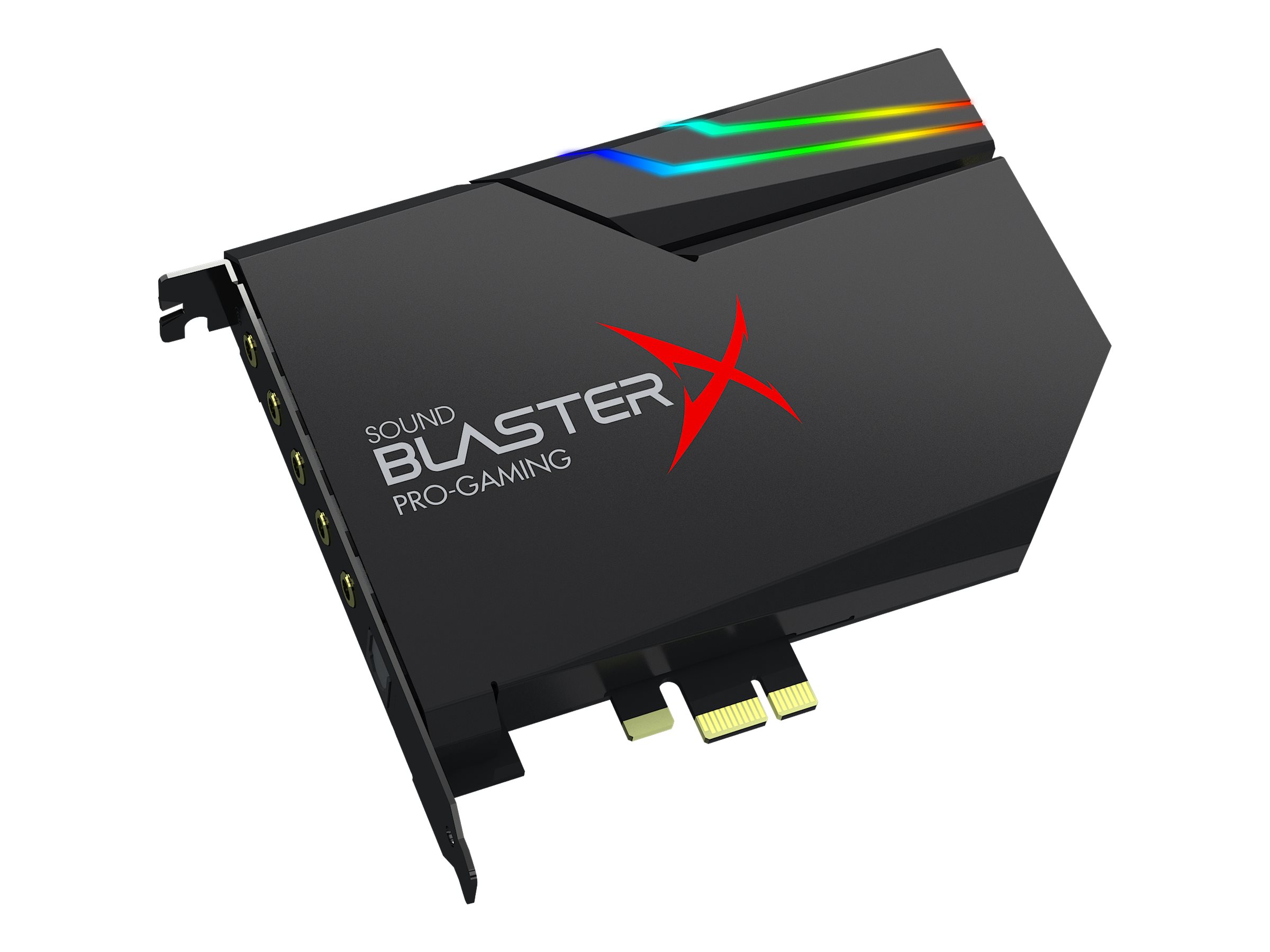 Creative Sound BlasterX AE-5 Plus Hi-Res Gaming-Soundkarte PCI Express x1 Schwarz