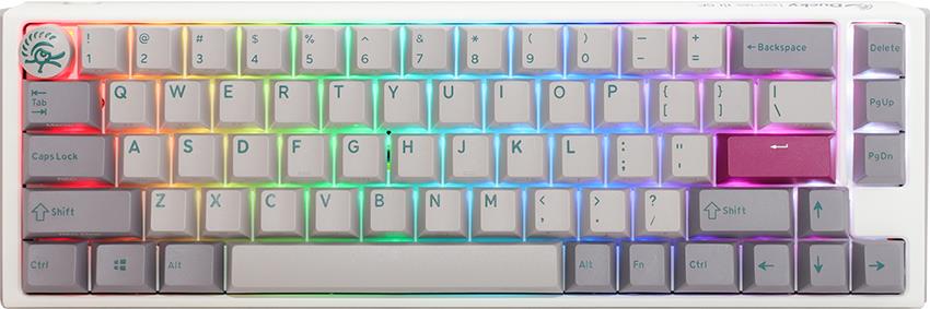 Ducky One 3 SF Tastatur USB QWERTY Englisch Grau (DKON2167ST-CUSPDMIWHHC2)