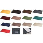 RHODIA Schreibunterlage RHODIARAMA, 600 x 400 mm, beige Vorderseite aus italienischem Kunstleder, orangefarbene - 1 Stück (318805C)