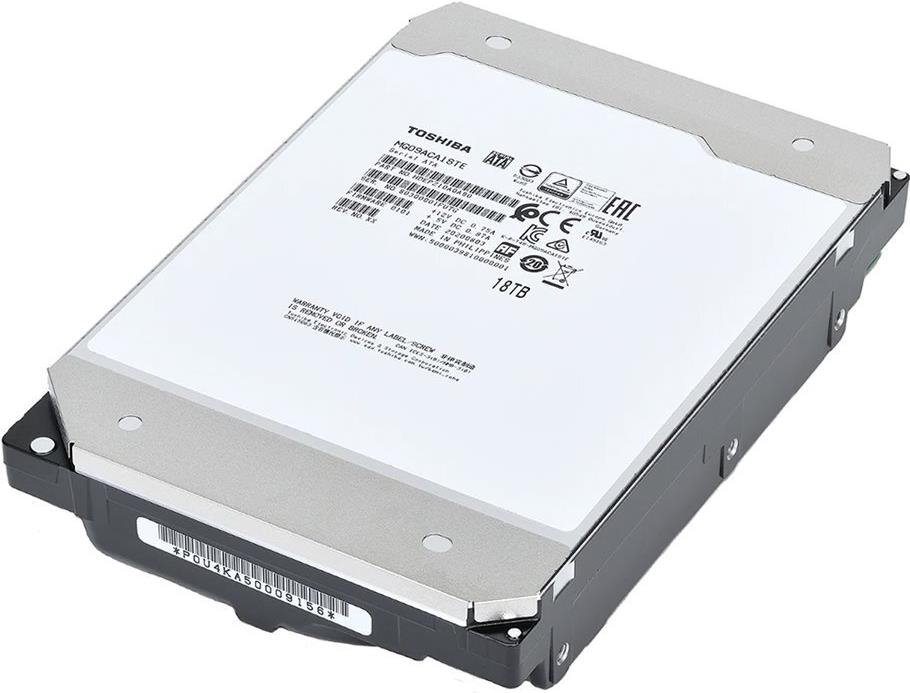 Toshiba 16.0TB SAS 12Gb/s, 7.200rpm, 512MB, 3.5', 512e, Enterprise Capacity HDD (MG09SCA16TE)