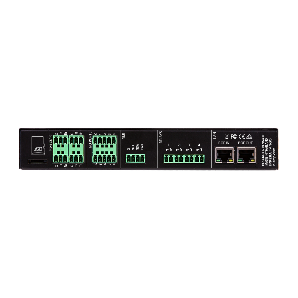 Biamp Impera Tango Controller RS-232 Schwarz