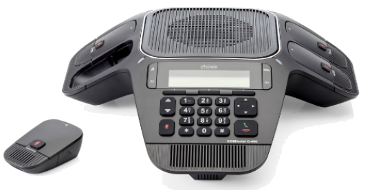 Auerswald COMfortel C-400 IP-Konferenztelefon Schwarz