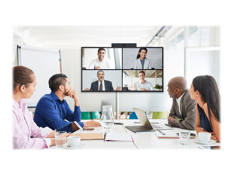 Yealink UVC34 USB-Videobar Konferenzkamera 4K 8 MP 120° Sichtfeld Schwarz