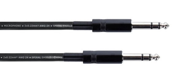 Cordial 14817 Audio-Kabel 3 m Schwarz