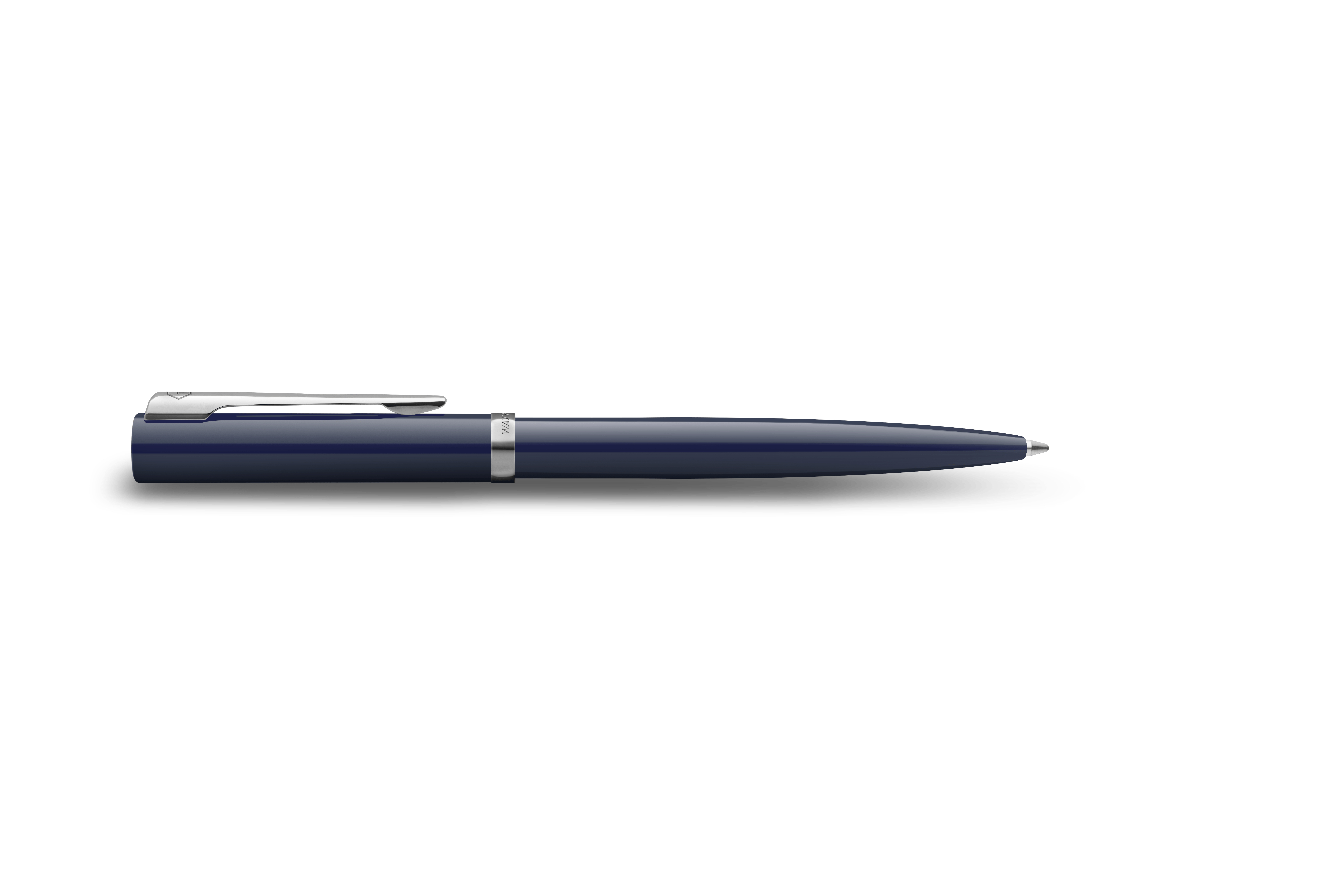 WATERMAN Impression Kugelschreiber Edelstahl Medium Blau