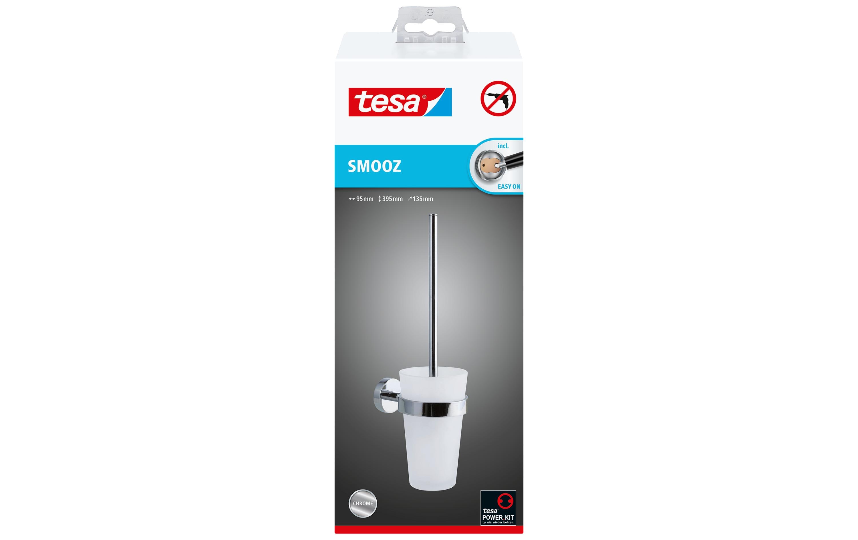 tesa Smooz WC-Garnitur Weiß