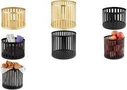 APS Korb / Ständer APS PLUS, Durchmesser: 210 mm, gold Metall, nicht spülmaschinengeeignet, Höhe: 200 mm - 1 Stück (15335)