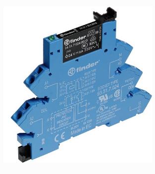 Finder 38.61.3.240.0060 Koppelrelais 230 V/AC 6 A 1 Wechsler (386132400060)
