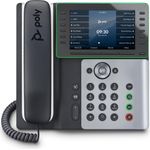HP Poly Edge E550 IP-Telefon Schwarz 12 Zeilen IPS WLAN (82M91AA)
