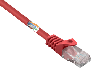 Renkforce RF-5043990 Netzwerkkabel Rot 0,15 m Cat5e U/UTP (UTP) (RF-5043990)