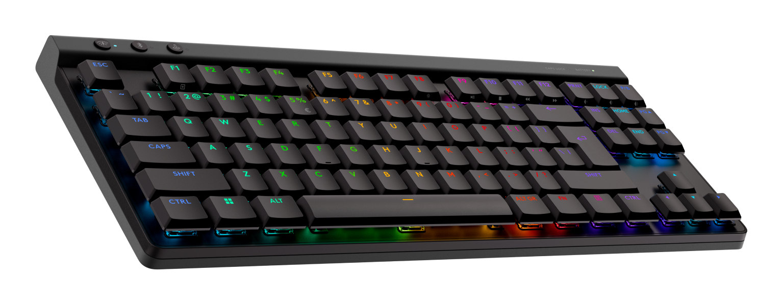 Logitech G G515 LIGHTSPEED TKL Mechanische Gaming-Tastatur QWERTY US International Schwarz