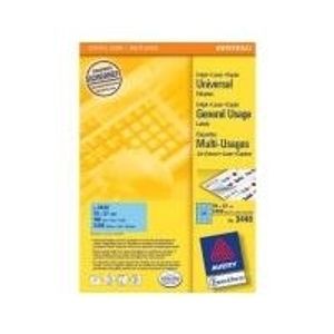 Avery - Aktenetiketten (File Folder Labels) - Blau - 70 x 37 mm - 2400 Etiket... - Avery - Aktenetiketten (File Folder Labels) - Blau - 70 x 37 mm - 2400 Etiket...