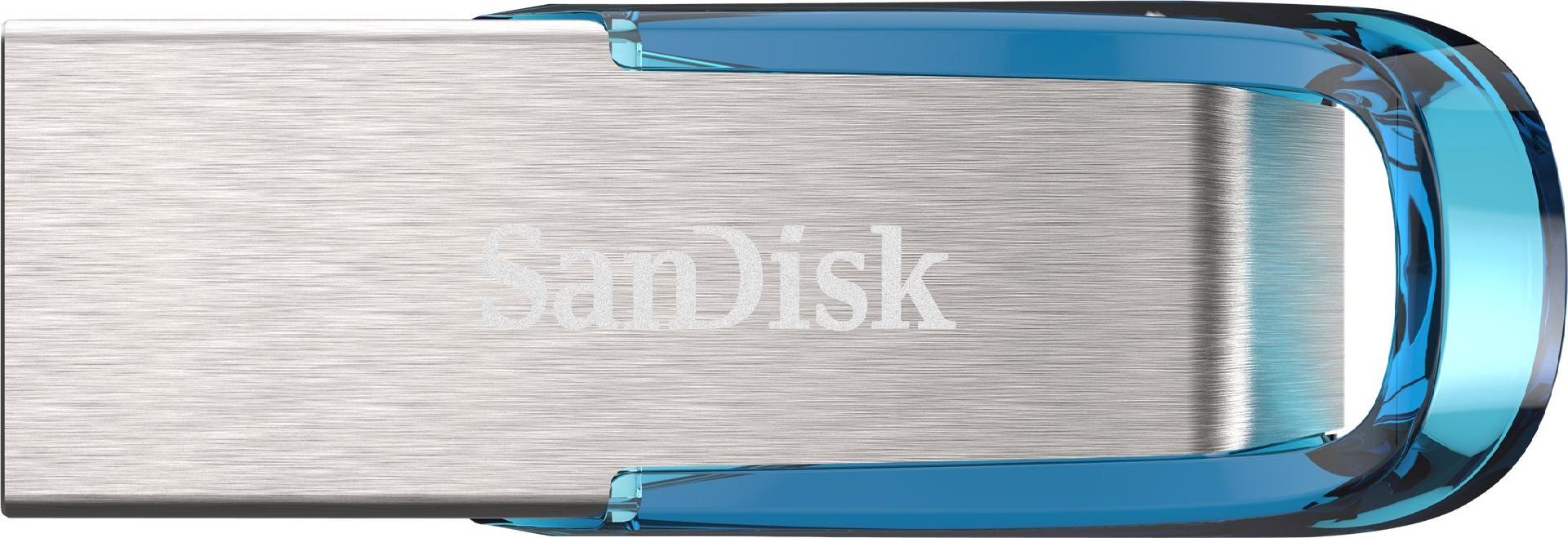 SanDisk Ultra Flair USB-Stick 32 GB USB 3.0 150 MB/s Blau, Silber