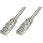 DIGITUS CAT 5e U-UTP Patchkabel Länge 1,5 M, AWG 26/7 Farbe grau (DK-1511-015)
