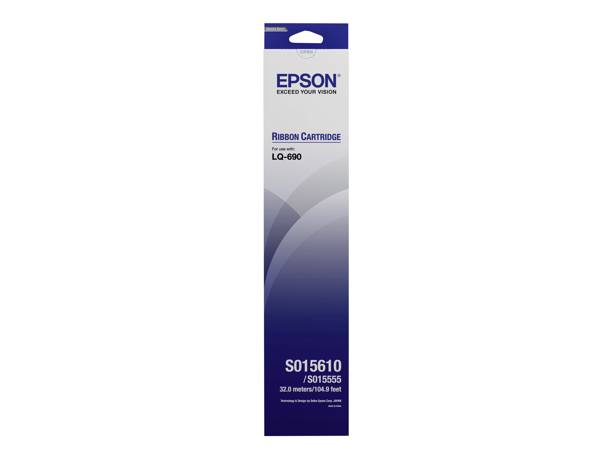 Epson C13S015610 Farbband 32 m für LQ-690 Schwarz