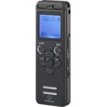 Renkforce RF-DVR-E36 Digitales Diktiergerät Aufzeichnungsdauer max. Schwarz (RF-6691330)