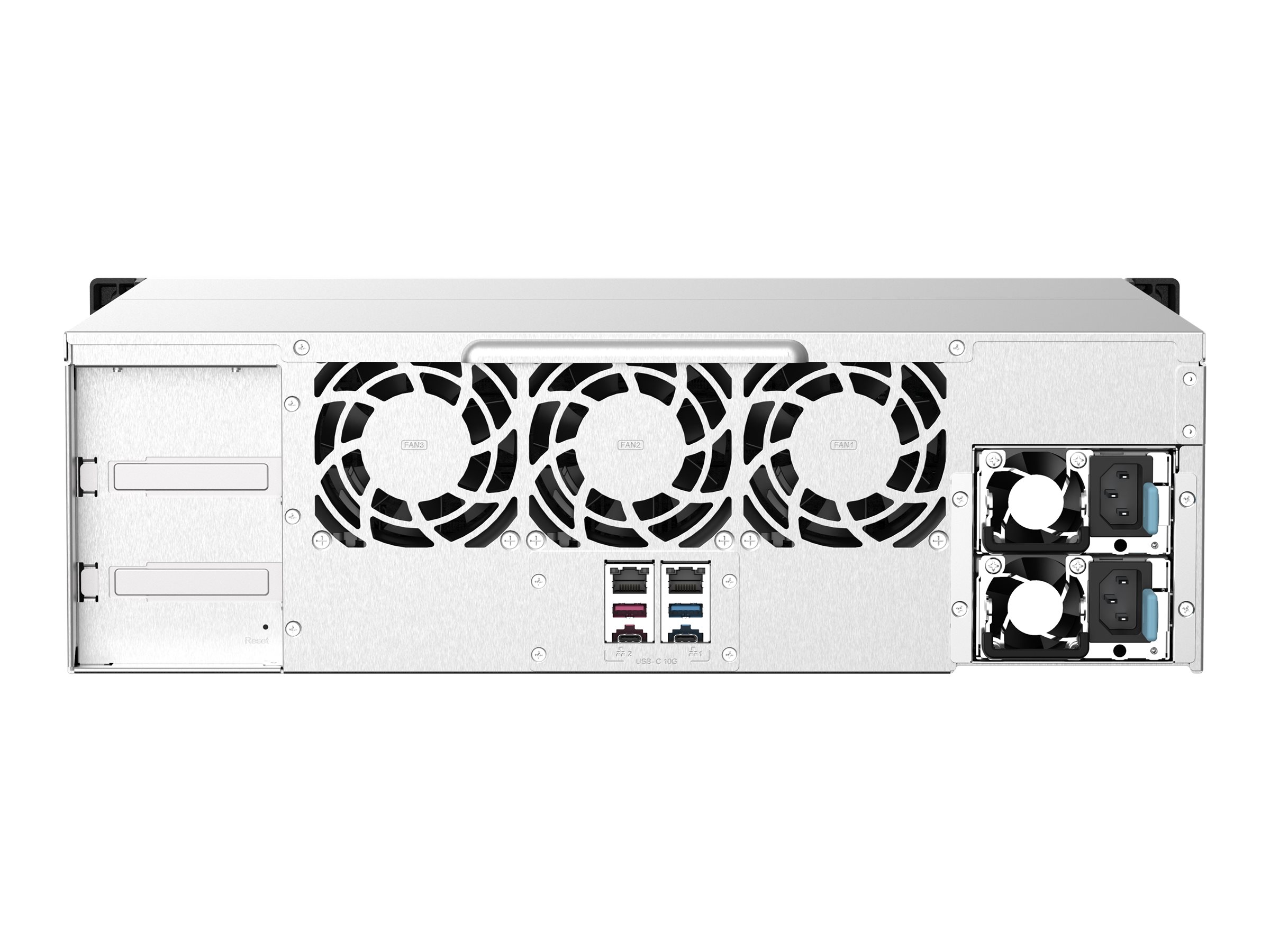 QNAP TS-1673AU-RP 16 GB RAM 16-Bay NAS-Server Schwarz, Grau