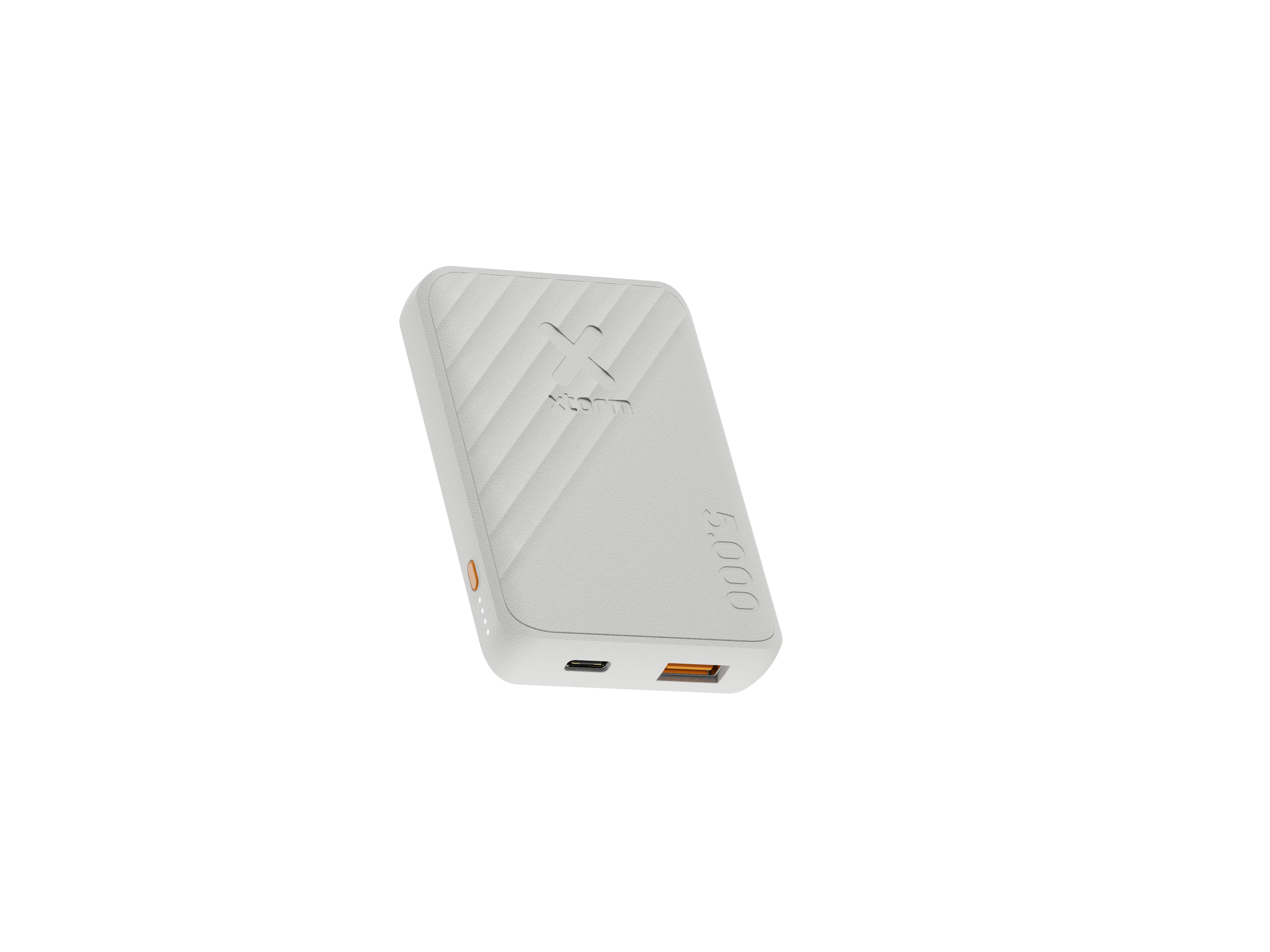 Xtorm Go2 Powerbank 5.000 mAh 12 W 1x USB-C 1x USB-A Aschweiß