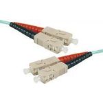 exertis Connect LWL Patchkabel HD, 50/125 µm, OM3-Faser, SC Duplex Stecker/Stecker, aqua, 20,0 m UPC UPC-Schliff - Standard: IEC 61754 / 61755 ? ISO 11801- Einfügedämpfung: = 25 dB- HD (High Density) = hohe Packungsdichte- Durchmesser: 2 mm (392758)