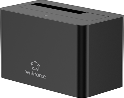 Renkforce RF-DOCKING-02 USB-A (USB 3.0) SATA 6 Gb/s 1 Port Festplatten-Dockingstation 3.5 Zoll, 2.5 Zoll (RF-6874414)
