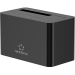 Renkforce RF-DOCKING-02 USB-A (USB 3.0) SATA 6 Gb/s 1 Port Festplatten-Dockingstation 3.5 Zoll, 2.5 Zoll (RF-6874414)